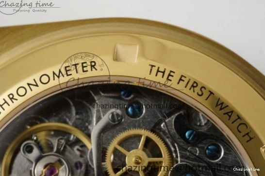 0404 Speedmaster Moonwatch in Moonshine Gold YG RMF Best Edition Green Dial on Green Leather Strap Manual Chrono EasyCare 7832